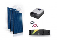 Sistem fotovoltaic Off-Grid 7kw cu baterie LifePo4 100A