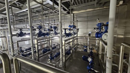 Proiectare și Instalare a unei noi stații CIP  Belgia RAP Tronic Process Engineering