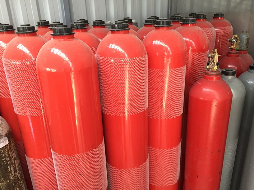 Butelii pentru gaze industriale și medicale