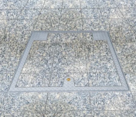 Capac acces placabil D400 -Sistem MA-WB -Capac vizitare placabil din inox cu balamale și dechidere asistată