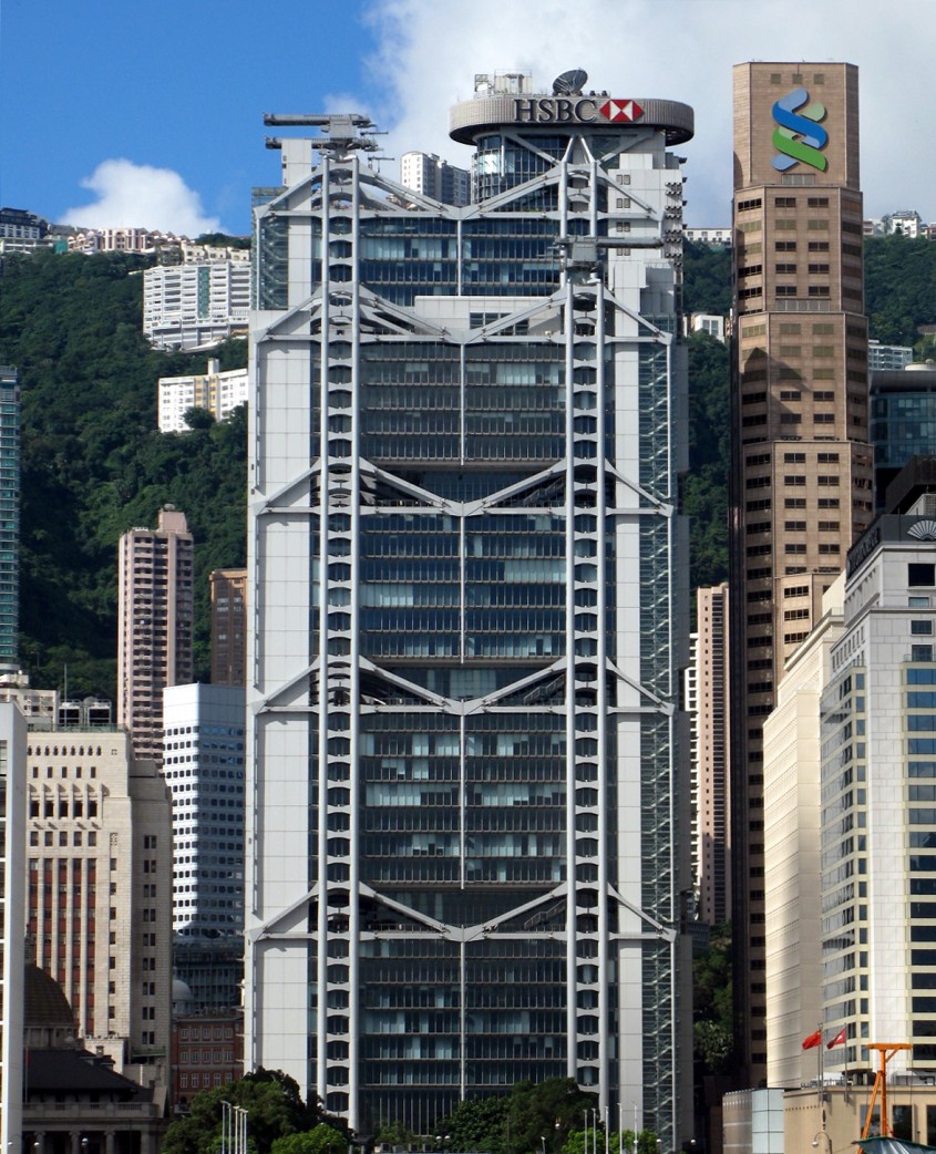 Hong Kong and Shanghai Banking Corporation Headquarters, Hong Kong, 1985