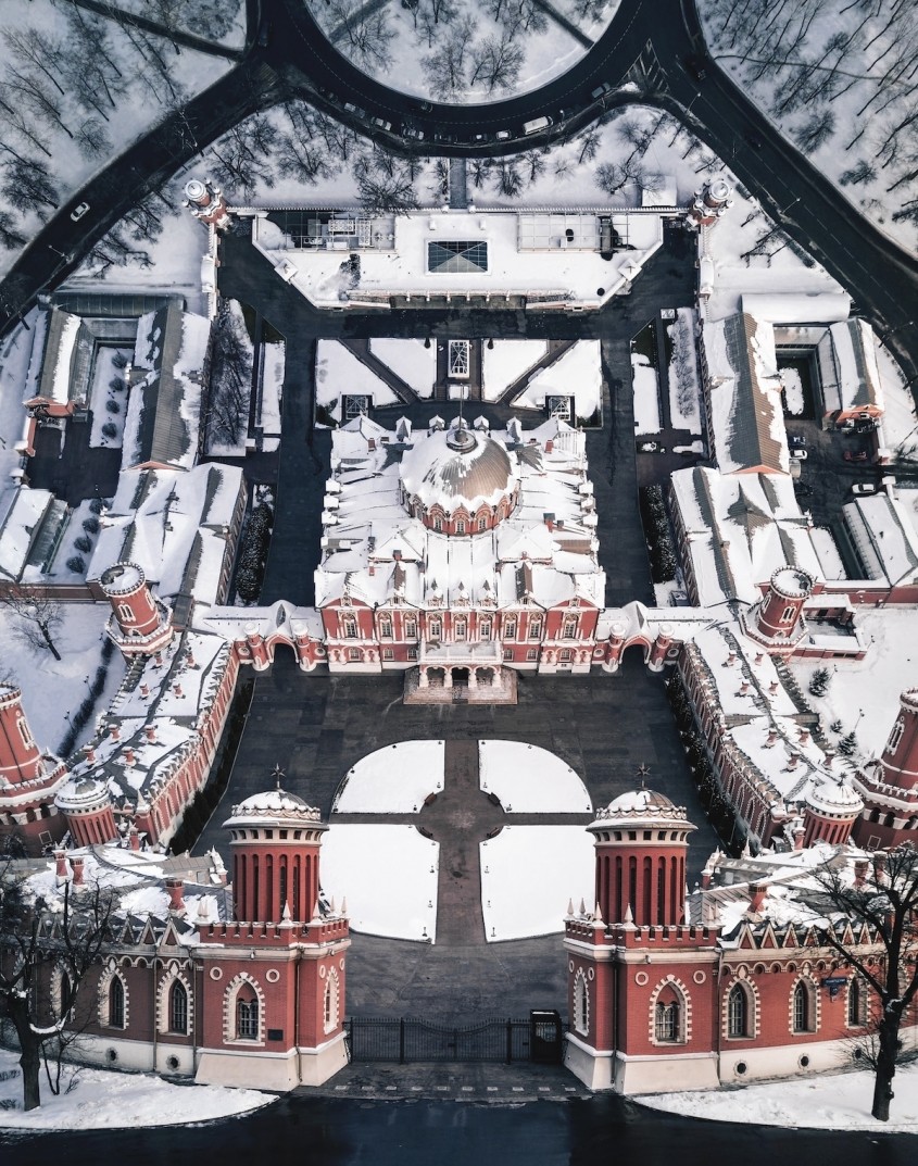 Palatul Petrovski, Moscova (Rusia). Imagine de Yura Borschev