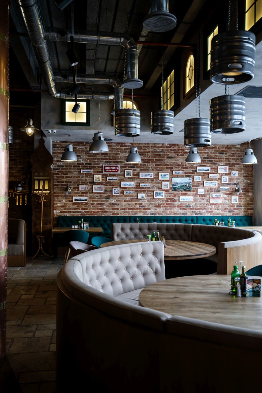 Detalii interior restaurant