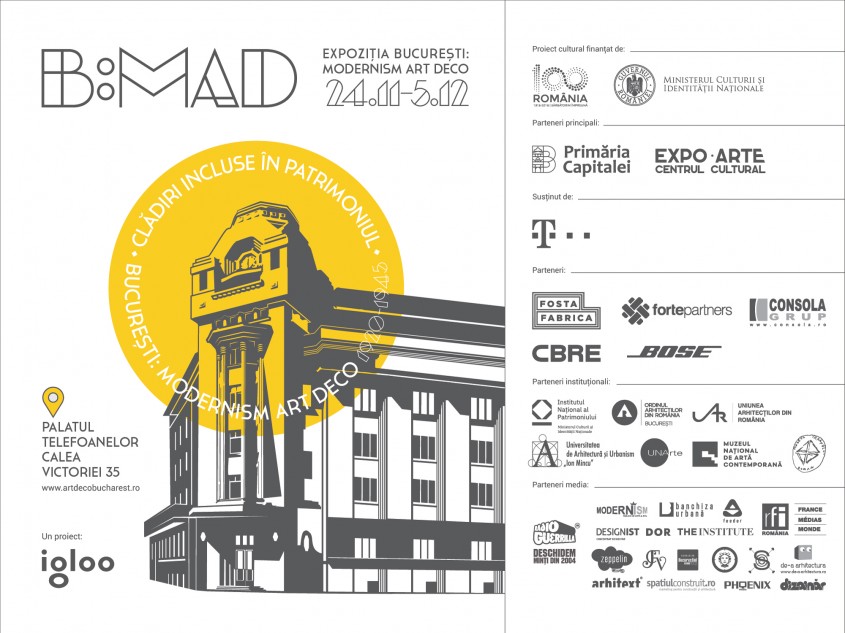 B:MAD Surprinde Bucureștiul Modernist Art Deco