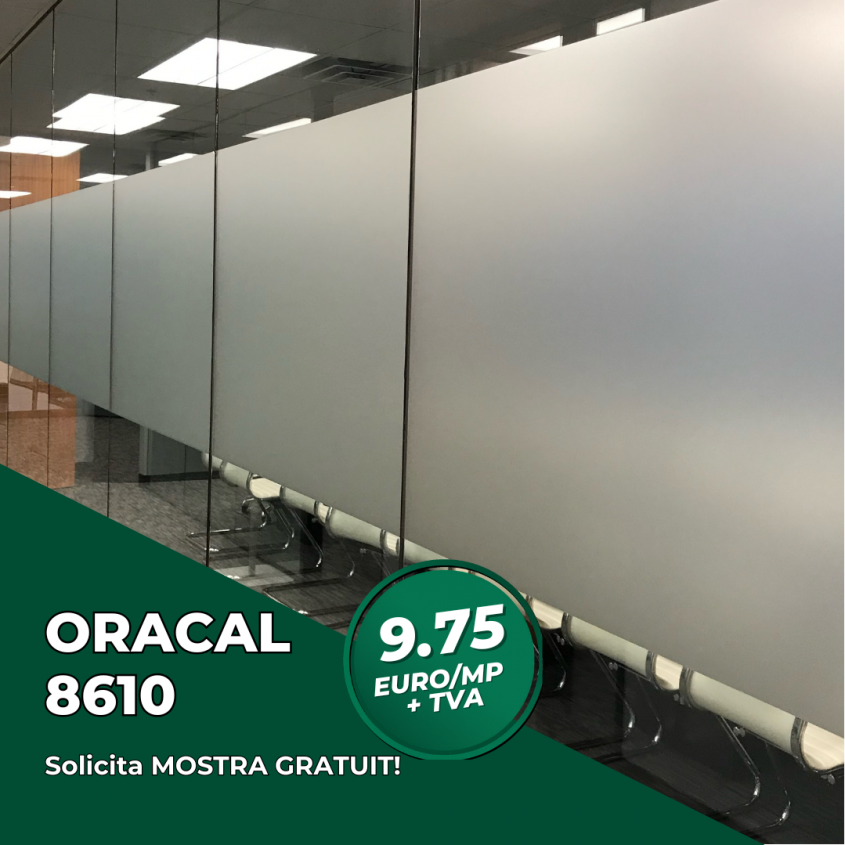 Descoperă foliile cu efect glacial și frosted pentru decorarea suprafețelor vitrate