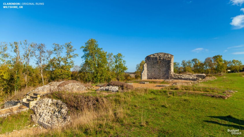 Cum arătau în vremurile de glorie şapte palate semeţe care sunt astăzi doar nişte ruine