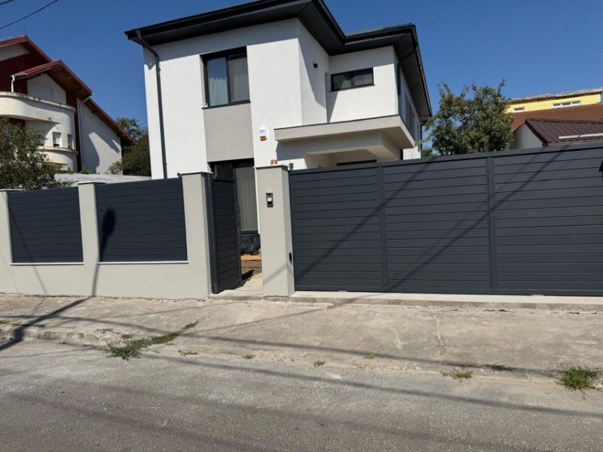 Porți și garduri din aluminiu – soluția modernă pentru durabilitate și design