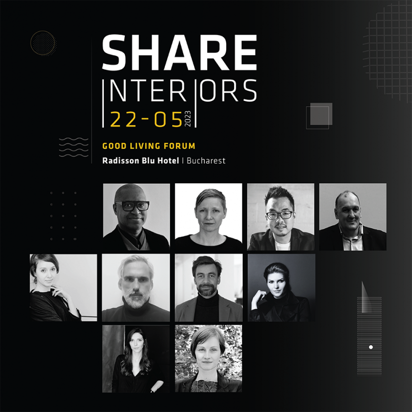 Cele mai noi tendințe în arhitectura de interior la SHARE Interiors Forum, 22 mai