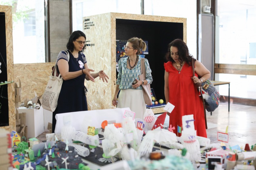 Vera Marin (RO), Cristina Dumitrescu (RO), Heba Safey Eldeen (Egipt)