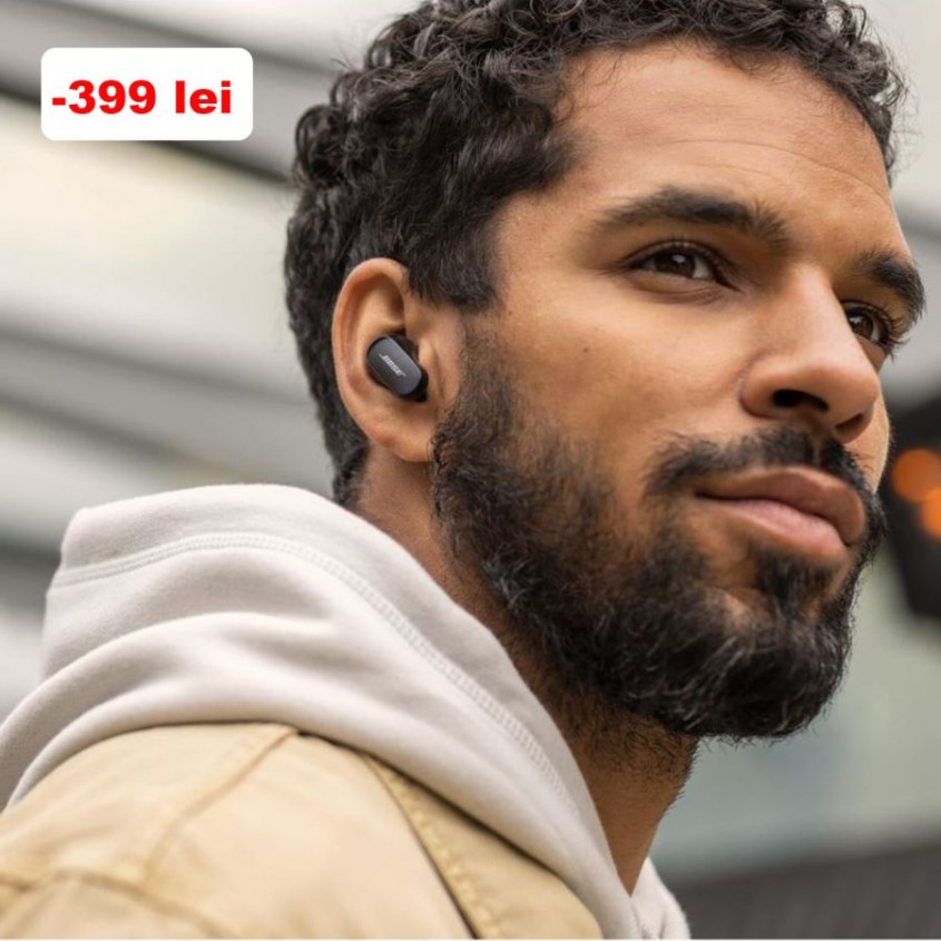 Promo casti Bose QC Earbuds II