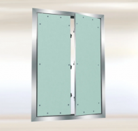 Ușă vizitare - Sistem F1 - Trapă de vizitare cu două foi de deschidere pentru pereți