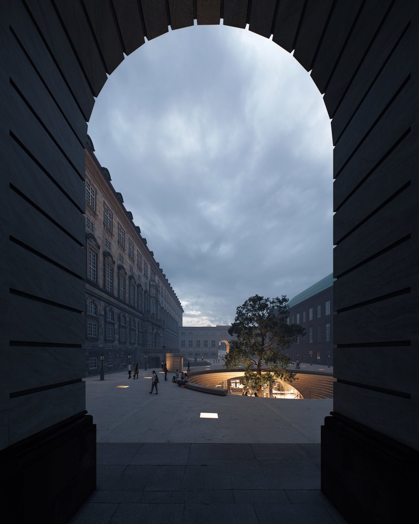 Un amfiteatru subteran deschide parlamentul danez către cetățeni