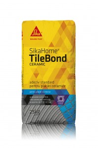 SIKAHOME® TILEBOND CERAMIC - Adeziv standard pentru placari ceramice la interior cu granulatie extra-fina pentru placari
