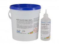 Finisaj poliuretanic bicomponent in dispersie apoasa, alifatic, mat, transparent sau colorat - MAPEFLOOR FINISH 58 W