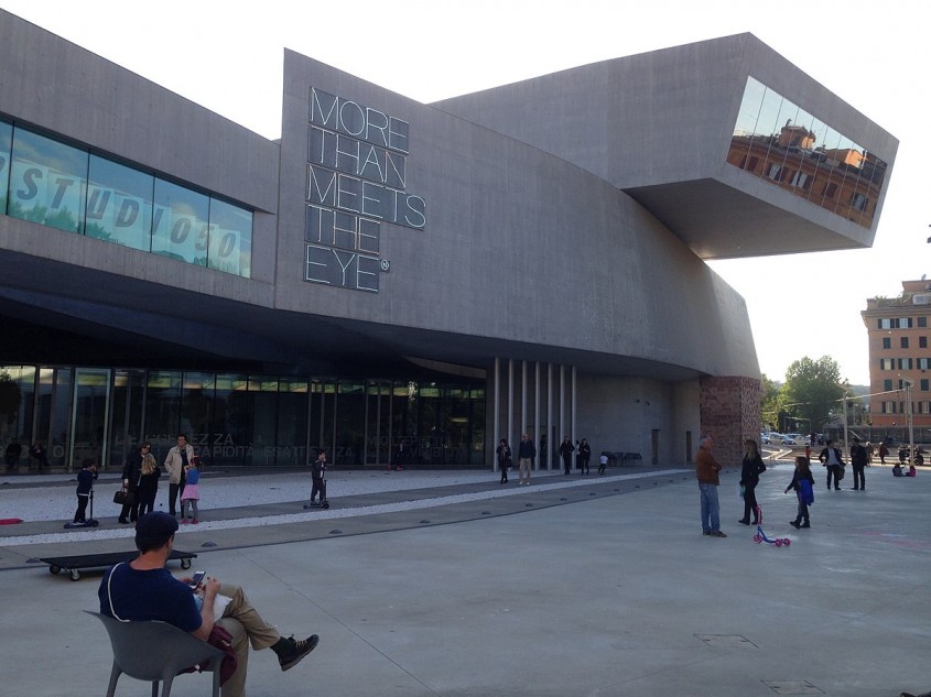 Muzeul National al Artelor Secolului XXI (MAXXI) din Roma, Zaha Hadid