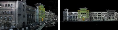 Graphein releveu 3D - nor de puncte - Cladirea Universitatii de Arhitectura Ion Mincu Bucuresti GRAPHEIN