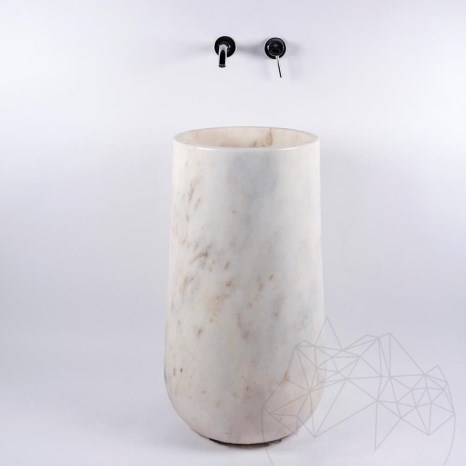 Chiuveta Tao Palos - Marmura Arabescato Oro, 40 x 85 cm