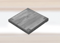 Capac de acces placabil Seria 2500 - Capac placabil din oțel inoxidabil pentru accesul în cămine