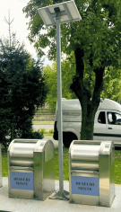 Platforme îngropate pentru colectarea selectivă a deșeurilor în Baia Mare