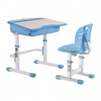 Set birou și scaun copii ergonomic reglabil în înălțime și spătar reglabil în adâncime ErgoK ALMA