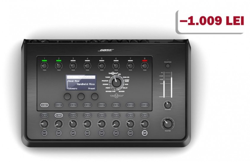 Promoție Mixer Bose ToneMatch T8S