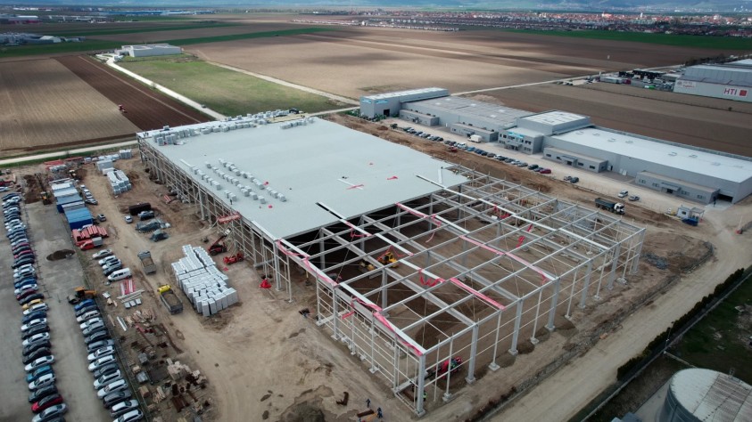 Constructie hală depozitare, post trafo, amenajări exterioare, împrejmuire și organizare de șantier  Brașov RAP DEVELOPMENT