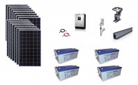 Sistem fotovoltaic off-grid Poweracu 5kwp prindere tabla