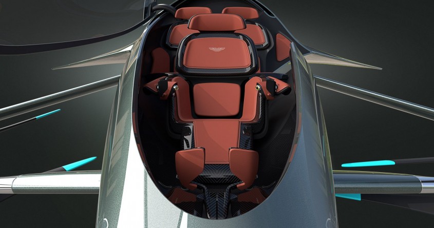 Aston Martin prezintă o mașină zburătoare - de lux, evident