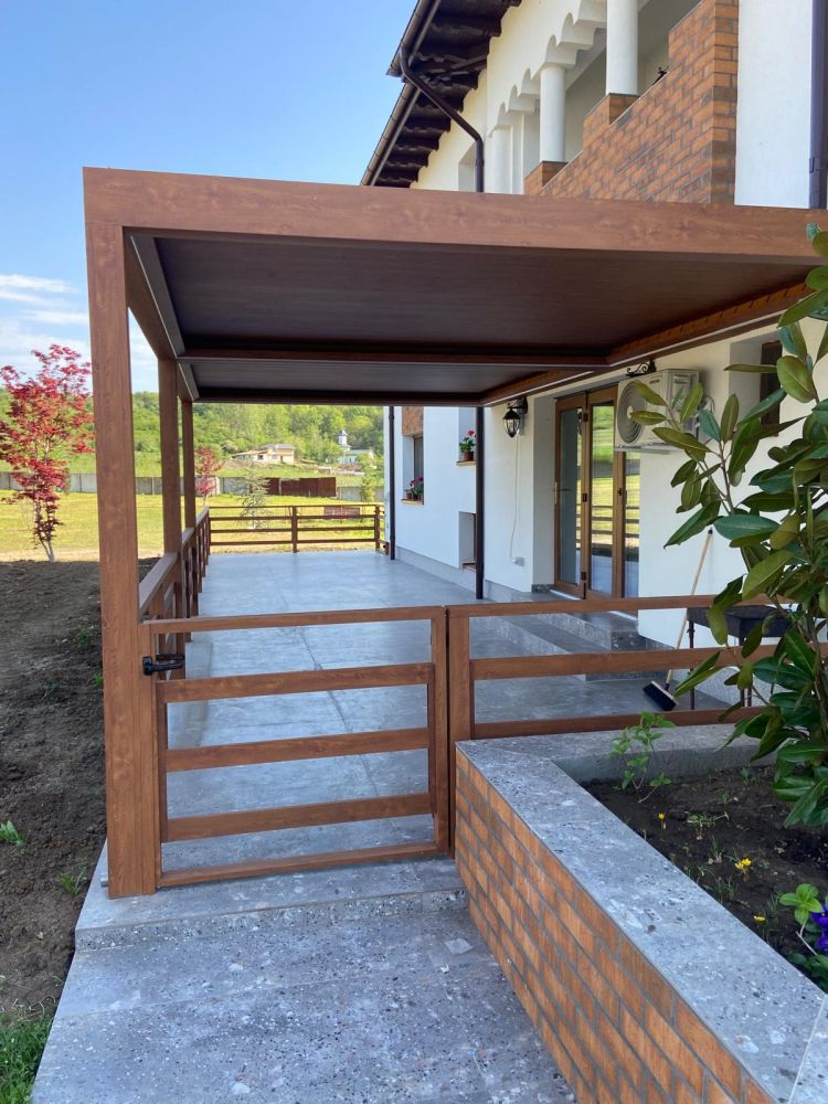 Aluminiu cu imitație de lemn – durabilitate și eleganță naturală