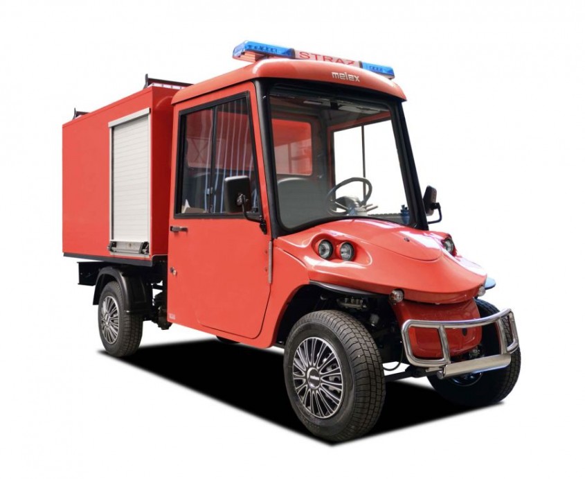 Vehicul electric specializat pentru pompieri