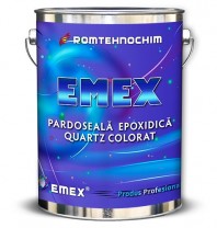 Pardoseala Epoxidica Decorativa cu Cuartz Colorat EMEX QUARTZ, Gri