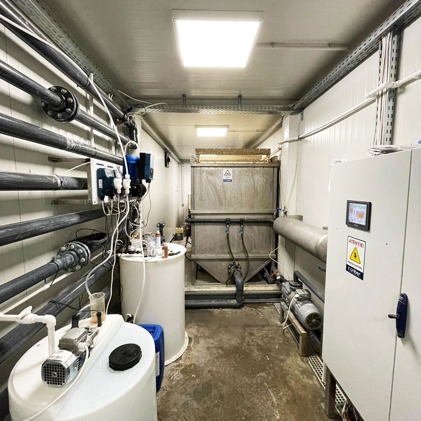STUDIU DE CAZ: Stație de preepurare ape uzate industriale pentru fabrică de procesare carne