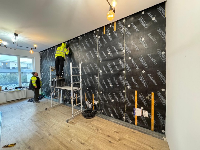 Izolație fonică pereți: metoda corectă pentru eliminarea zgomotului aerian și de impact