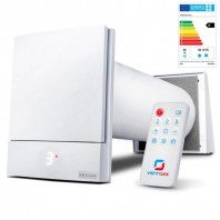 Unitate de ventilatie cu recuperator de caldura descentralizat - Ventoxx Harmony cu telecomanda