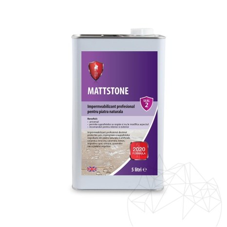 LTP Mattstone, 5 L - Impermeabilizant pentru suprafete din piatra naturala nepolisata, caramida, teracota, beton