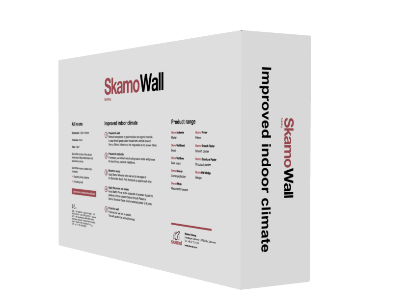 SKAMOL lansează in România SkamoWall Box, destinat utilizatorilor finali în magazinele de specialitate, tip DIY 