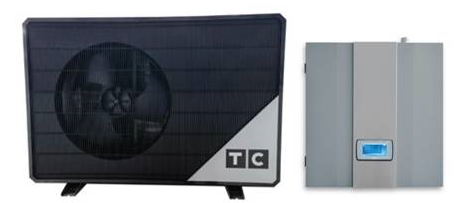 Pompă de caldură aer-apă cu invertor DC, tip monobloc, TC HeatPro MONO