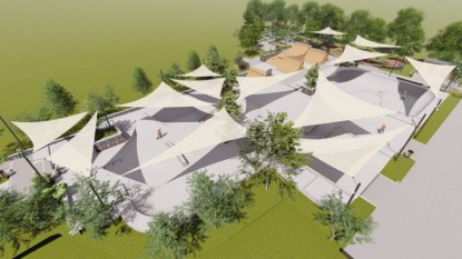 Skate Park Sfântu Gheorghe - Randări Proiect  Sfântu Gheorghe  SPORT PLAY SYSTEMS