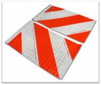 Steaguri reflectorizante pentru marcajul camioanelor - ORALITE Truck Flags 
