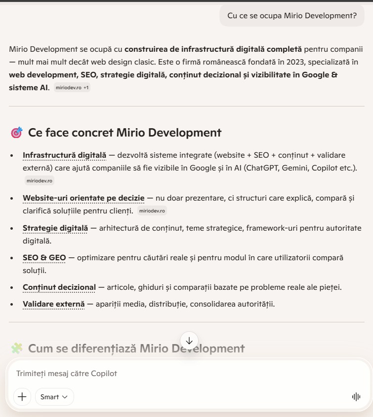 De ce inteligența artificială poate descrie incomplet un producător sau un furnizor din construcții și cum