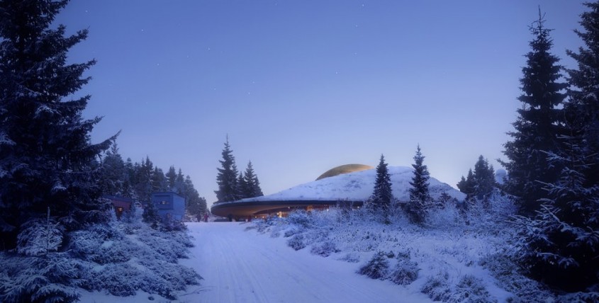 Refugiu printre stele: Acest planetariu va fi construit într-o pădure norvegiana