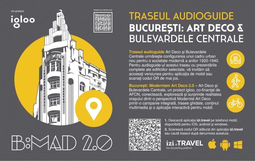 B MAD 2 0 Art Deco & Bulevardele Centrale a lansat primul traseu virtual Art Deco