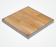 Capac placabil inox Seria4500 - Capac acces placabil din oțel inoxidabil cu balamale pentru spații tehnice