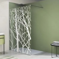 Paravan dus Pur 62 Decor Tree