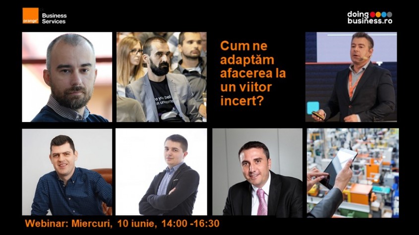 Cum ne adaptam afacerea la un viitor incert? Un nou webinar din seria RETHINK STRATEGY 