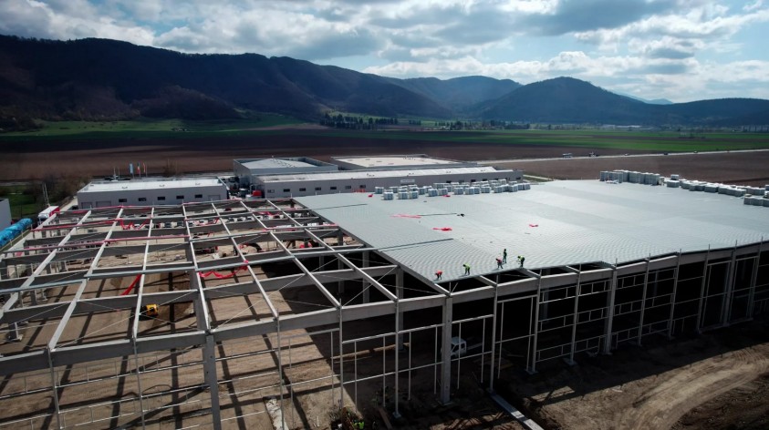 Constructie hală depozitare, post trafo, amenajări exterioare, împrejmuire și organizare de șantier  Brașov RAP DEVELOPMENT