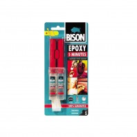 Adeziv bicomponent rapid BISON Epoxy 5 minute, 2 x12ml - Cod: 400005