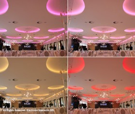 Lumina ca element de concept: Proiectul Solay Events (interior&ndash;exterior)