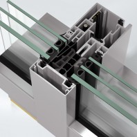 Sistem de profile din aluminiu pentru pereti cortina - Schüco FWS 60 CV
