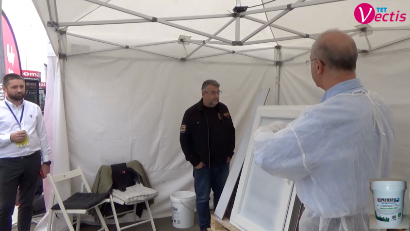 Vectis TET la Festivalul Construcțiilor 2025 – inovație și demonstrații live cu folia lichidă HS WaterRepellent